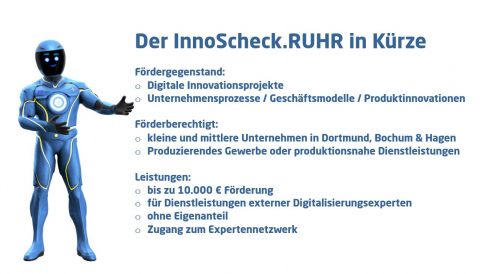 Der InnoScheck.RUHR in Kürze