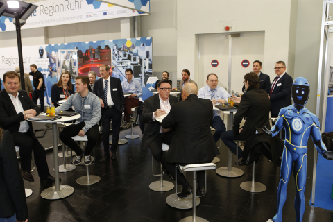 Business Speed Dating auf der elektrotechnik Dortmund