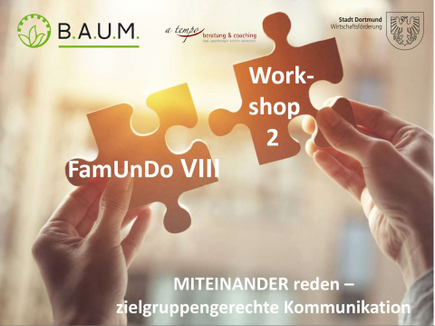 Zweiter FamUnDo-Workshop