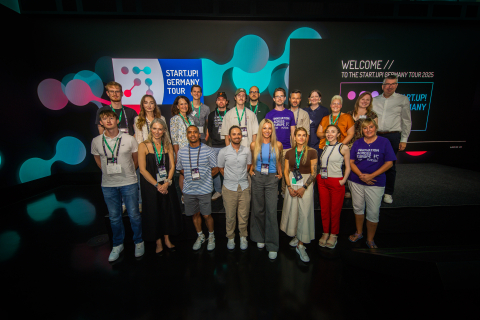 Start.up! Germany Tour 2025, Gruppenbild Start.up! Germany Tour 2025, Gruppenbild